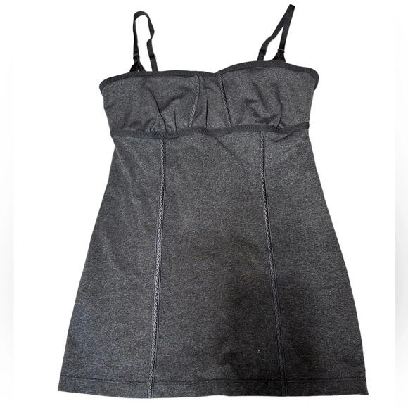 Lululemon Ariel Tank Heathered Grey - Picture 1 of 4